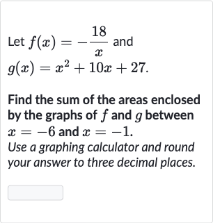 Solved Let f x 18 x and g x x 2 10 x 27 Find the su